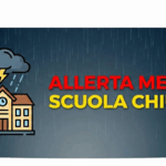 Chiusura scuola per allerta meteo